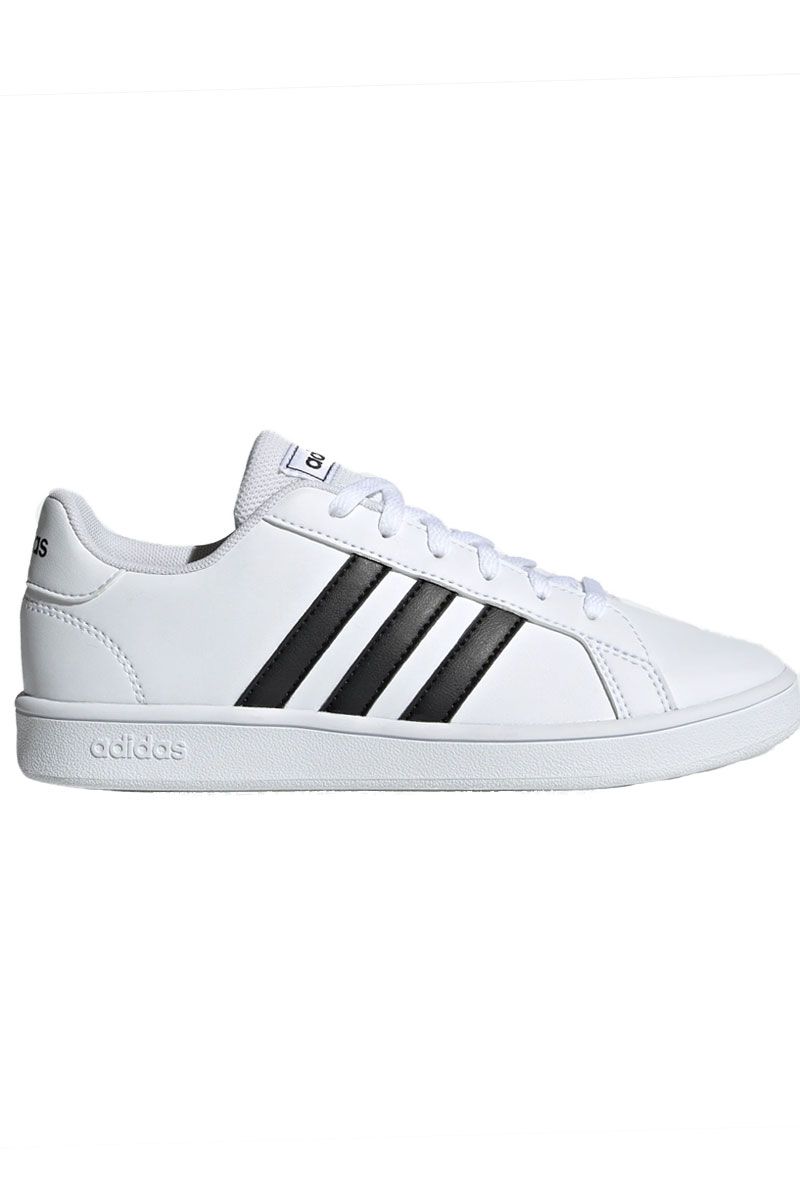 aspect band heilig Adidas wit met zwarte sneaker Grand Court K EF0103 | Sake Store