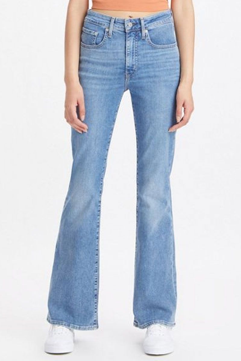 Aggregaat lof breedtegraad Levi's® blauwe flared jeans A3410-0009 | Sake Store