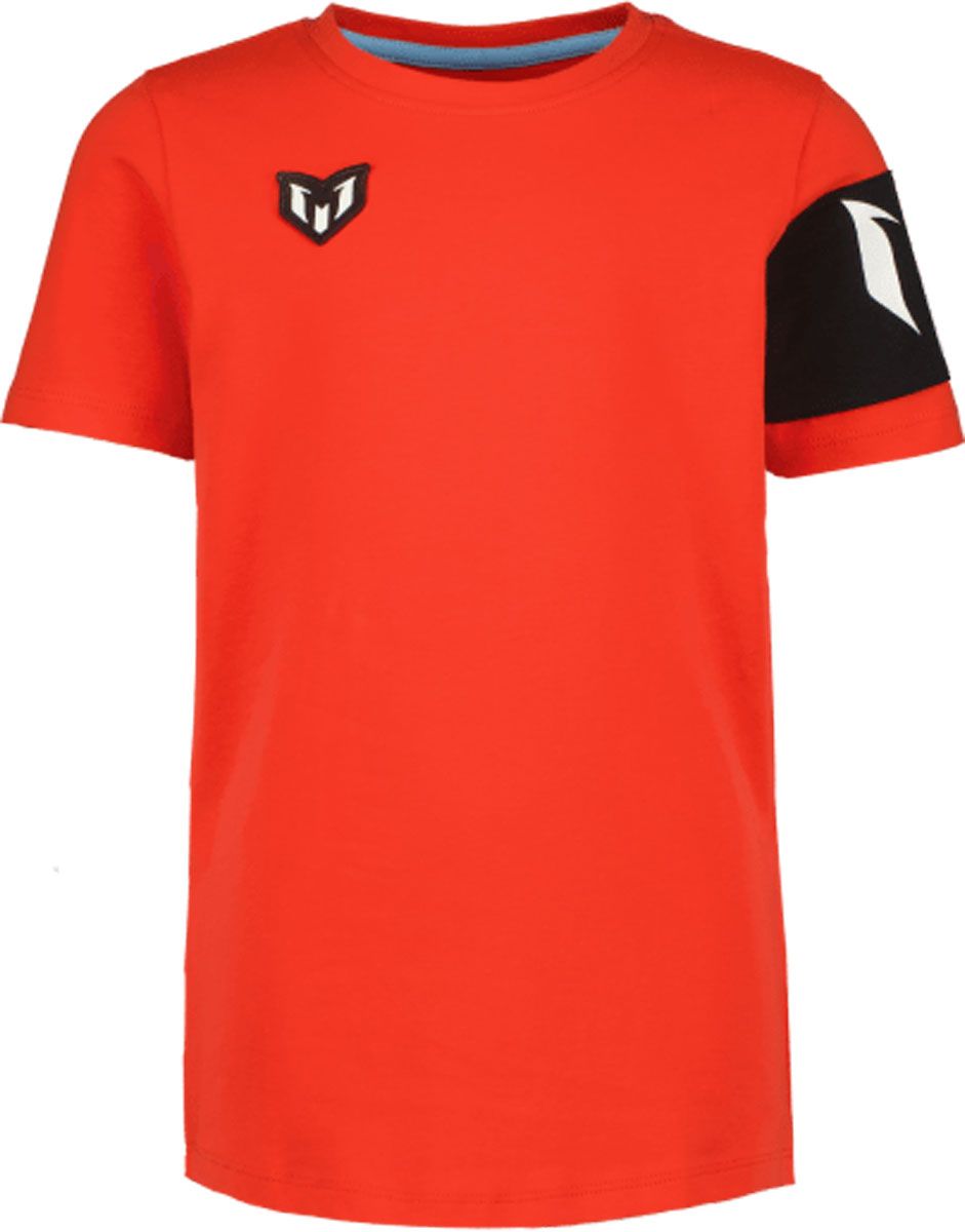 Overeenstemming band blad Vingino x Messi rood T-shirt Junin | Sake Store